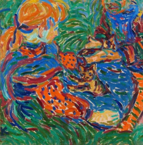 Ernst Ludwig Kirchner (German, 1880-1938) 인테리어 아트액자 정사각 아크릴액자 무광엣지 프레임리스 주문제작 사이즈선택 중형 대형 무광아크릴액자