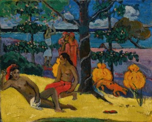 Paul Gauguin (French, 1848-1903) 명화 인테리어 무광엣지 프레임리스 주문제작 사이즈선택 중형 대형 사진액자